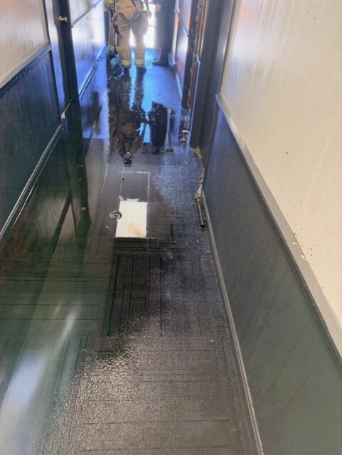 water damage old hickory
